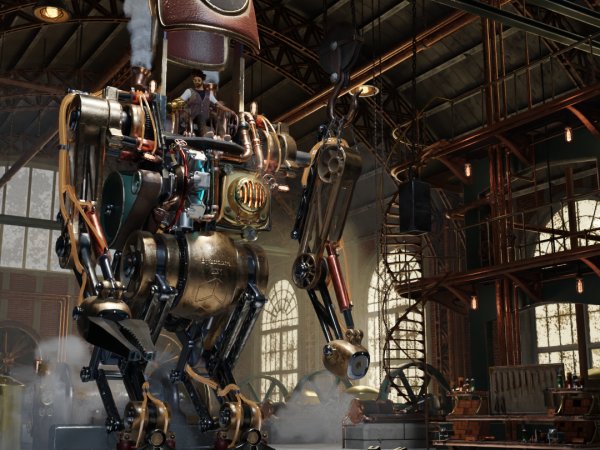 Steampunk Mecha